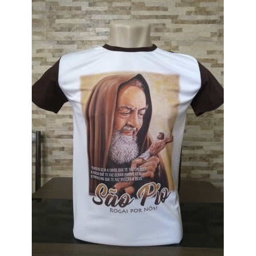 CAMISETA: São Pio (Modelo 2)